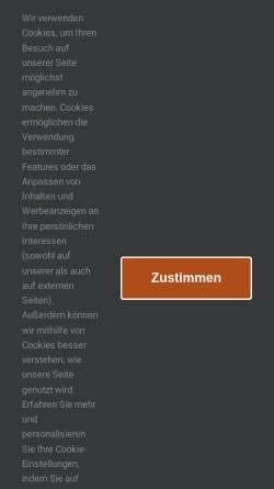 Vorschau der mobilen Webseite artenatura-reisen.de, artenatura