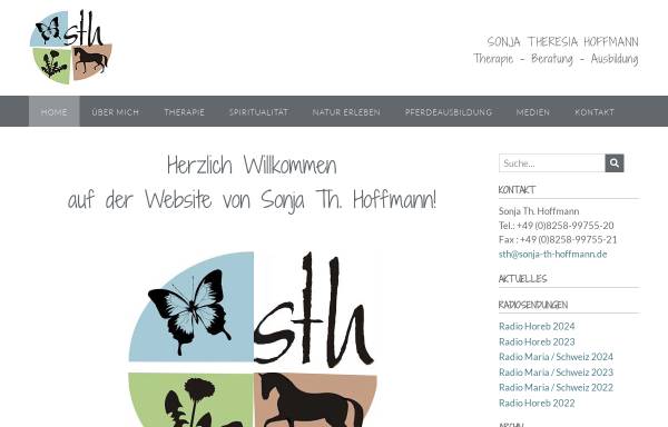 Vorschau von sonja-th-hoffmann.de, Sonja Th. Hoffmann