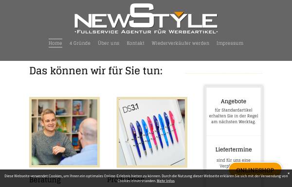 Vorschau von www.die-fan.de, NewStyle - W. Blohm