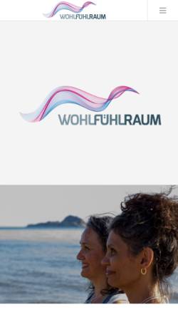 Vorschau der mobilen Webseite www.der-wohlfuehlraum.de, Der Wohlfühlraum - Aromatherapie und Klangmassage