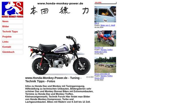 Honda Monkey und Dax Restauration und Tuning