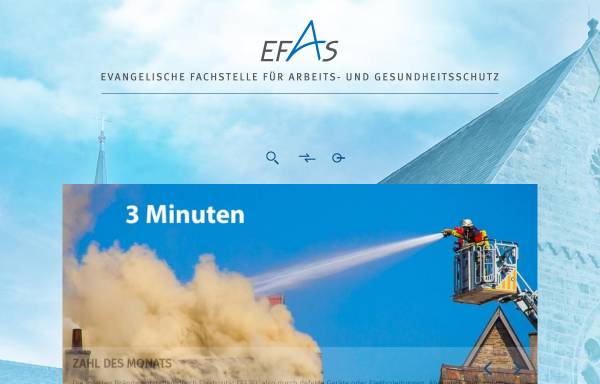 Vorschau von www.efas-online.de, Evangelische Fachstelle für Arbeitssicherheit [EFAS]