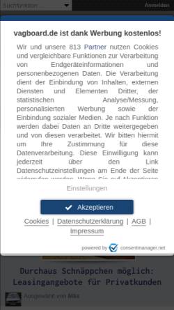 Vorschau der mobilen Webseite www.volkstreff.de, Volkstreff