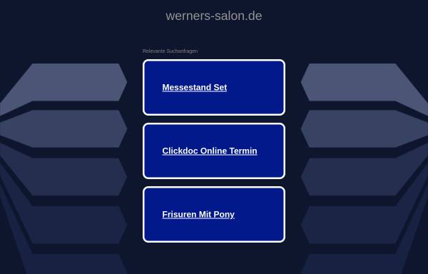Vorschau von www.werners-salon.de, Werners Salon