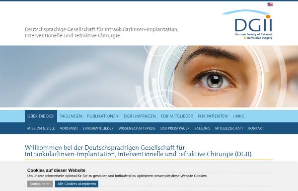 Deutschsprachige Gesellschaft für Intraokularlinsen-Implantation und refraktive Chirurgie