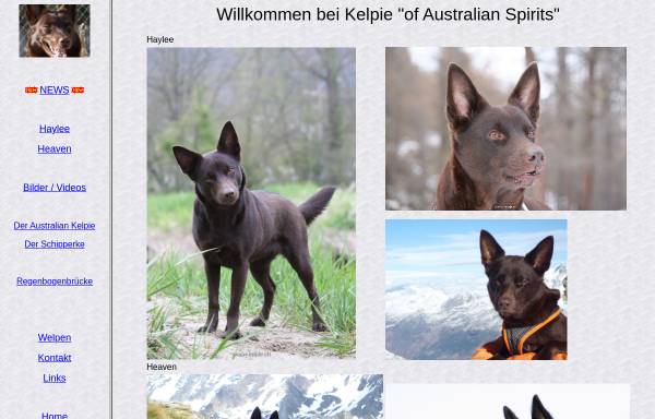 Vorschau von www.kelpie.ch, Of Australian Spirits