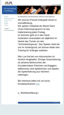 Vorschau der mobilen Webseite www.vg-die-schmetterlinge.de, VG Die Schmetterlinge Aschaffenburg e.V.