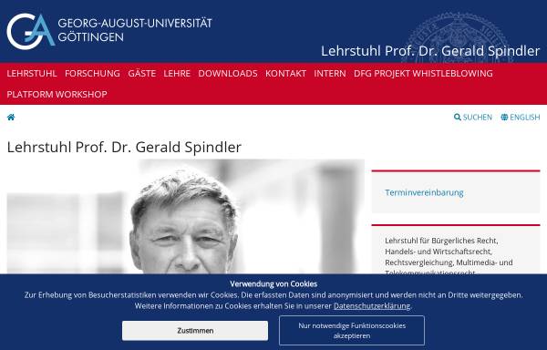 Prof. Dr. Gerald Spindler