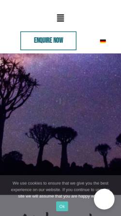 Vorschau der mobilen Webseite www.swasafaris.com, SWA Safaris (PTY) LTD