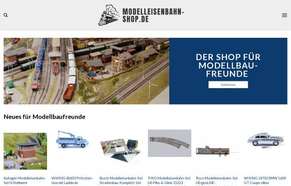 Vorschau von www.hielscher-dampfmodelle.de, Hielscher Dampfmodelle
