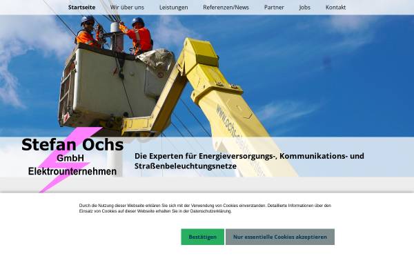 Vorschau von ochs-elektrounternehmen.de, Stefan Ochs GmbH
