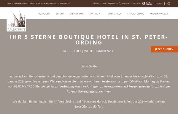 Vorschau von www.hotelvierjahreszeiten.de, Hotel Vier Jahreszeiten