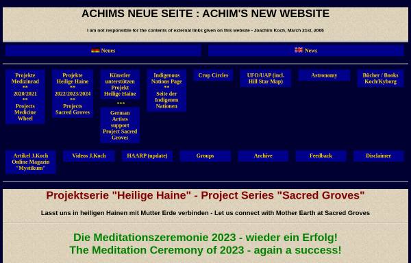 Achim's New Website