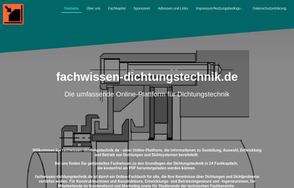 Vorschau von www.fachwissen-dichtungstechnik.de, Fachwissen Dichtungstechnik