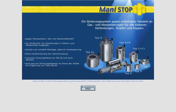 Vorschau von www.manistop.de, ManiStop