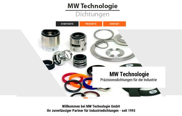Vorschau von mw-technologie.de, MW Technologie GmbH