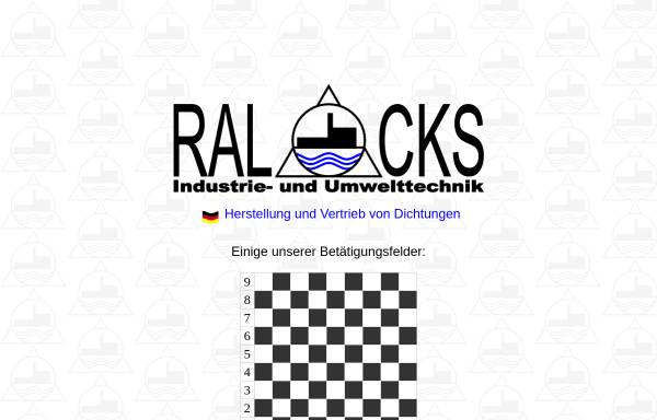 Vorschau von ralicks.de, RALICKS Industrie- und Umwelttechnik, Inh. Peter Gillar