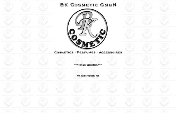 Vorschau von www.bk-cosmetic.eu, Bocklet Cosmetic GmbH