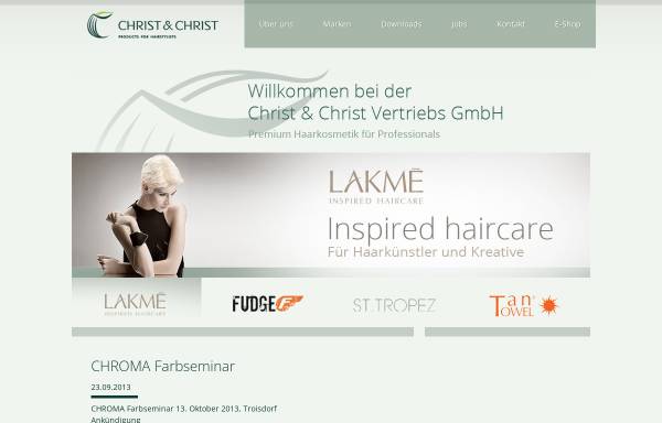 Vorschau von christ-christ.de, Christ & Christ Vertriebs GmbH