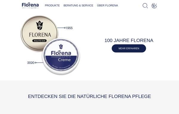 Vorschau von www.florena.de, Florena Cosmetic GmbH