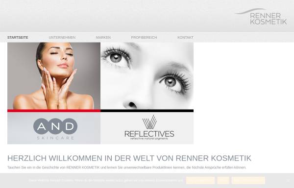 Vorschau von www.renner-kosmetik.de, A Natural Difference Europa