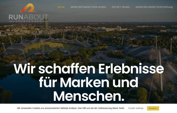 Vorschau von www.run-about.de, Runabout Sportmarketing GmbH