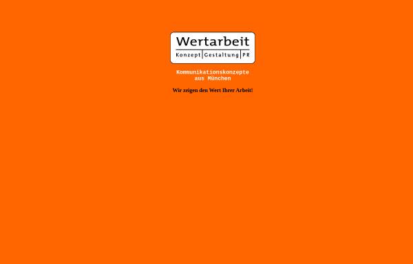 Vorschau von www.die-wertarbeit.de, Wertarbeit - Stefan Jackl und Ralf Lindner