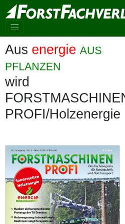 Vorschau der mobilen Webseite www.energie-pflanzen.de, Energie Pflanzen