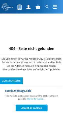 Vorschau der mobilen Webseite www.harri-deutsch.de, Verlag Harri Deutsch