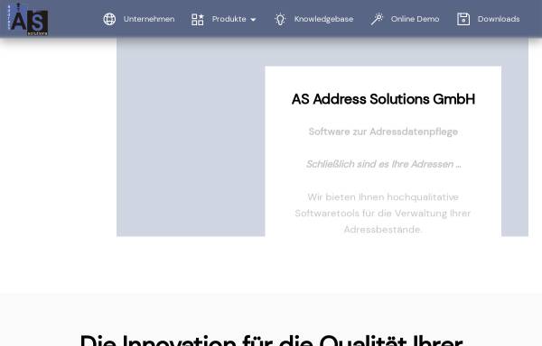 AS Address Solutions GmbH