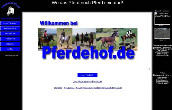 Vorschau von www.overseas.de, Pferdehof Diane