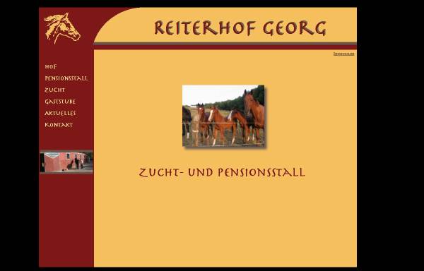 Vorschau von www.reiterhof-georg.de, Reiterhof Georg