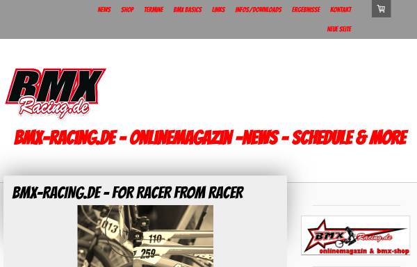 Vorschau von www.bmx-racing.de, BMX Racing, Jan Gorbach