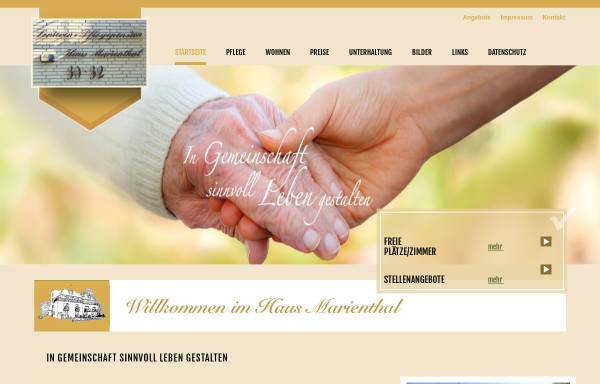 Vorschau von www.haus-marienthal-hamburg-neu.de, Haus Marienthal