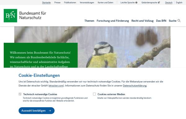 Vorschau von www.bfn.de, Bundesamt für Naturschutz (BfN)