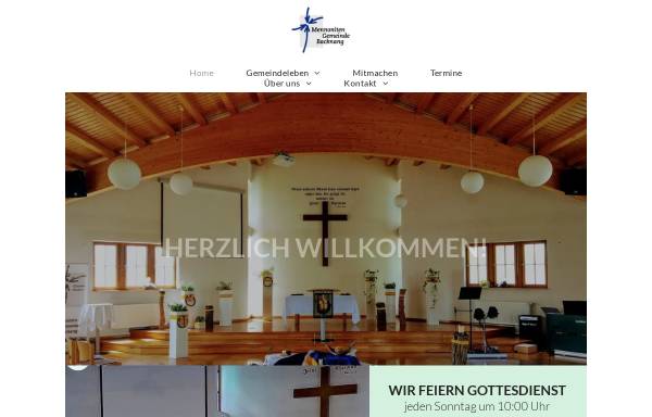 Vorschau von www.mennoniten-backnang.de, Mennonitengemeinde