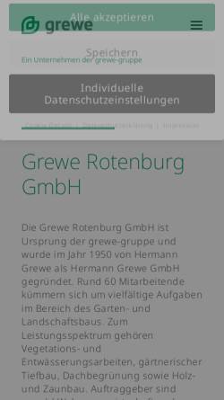 Vorschau der mobilen Webseite www.bady.de, G.Bady Ing. (grad.)