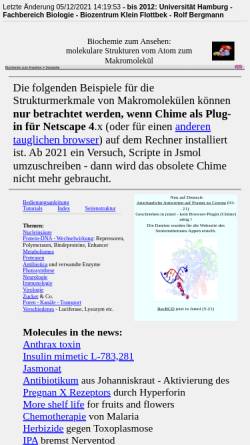 Vorschau der mobilen Webseite www.papanatur.de, Biochemie zum Ansehen