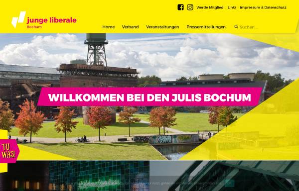 Vorschau von www.julis-bochum.de, JuLis - Junge Liberale Bochum