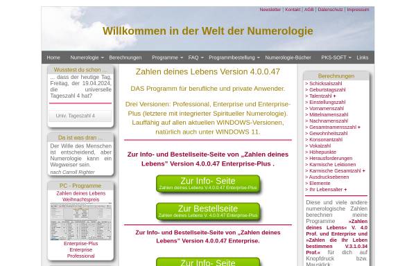 Vorschau von www.numerologie-online.de, Numerologie: Die Faszination von Zahlen