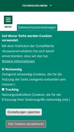 Vorschau der mobilen Webseite www.messen.nrw.de, messen.nrw.de