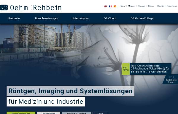 Vorschau von www.oehm-rehbein.de, Oehm und Rehbein GmbH