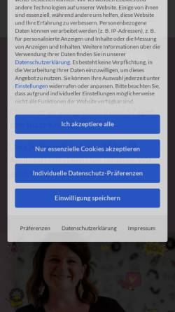 Vorschau der mobilen Webseite www.abelmann-online.de, Simone Abelmann