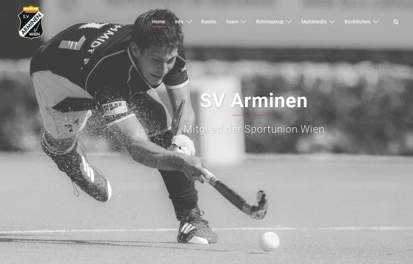 Vorschau von www.arminen.at, SV Arminen