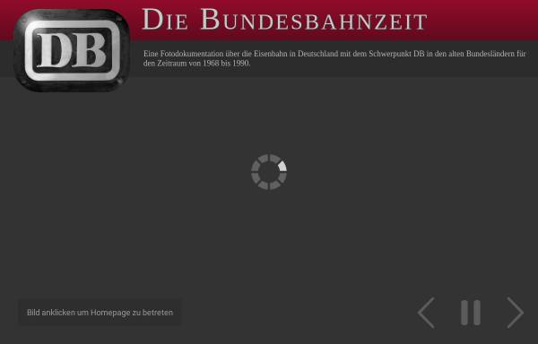 Vorschau von www.bundesbahnzeit.de, Die Bundesbahnzeit