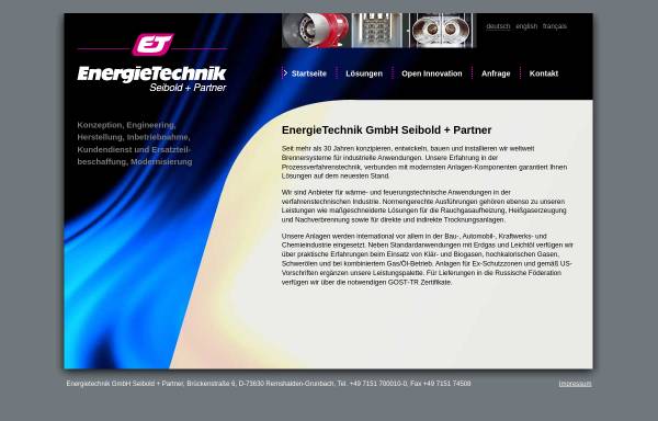 EnergieTechnik GmbH Seibold+Partner