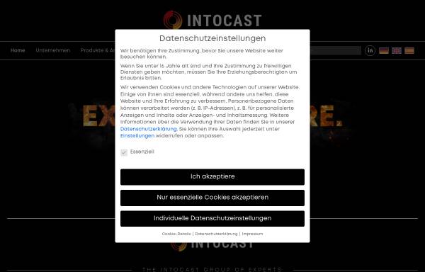 Vorschau von www.intocast.at, Intocast GmbH