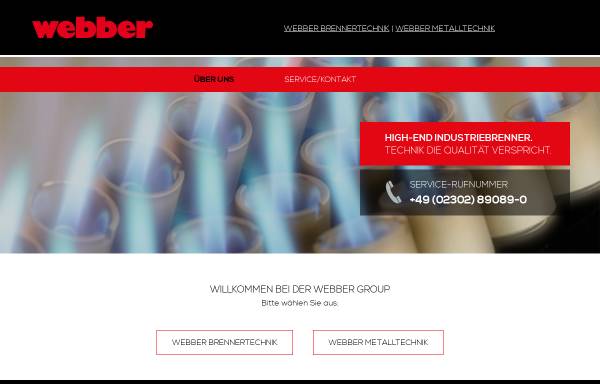 Vorschau von www.webber-group.de, Webber Brenner-Technik GmbH