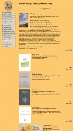 Vorschau der mobilen Webseite www.narrenschiff.ch, Calven Verlag