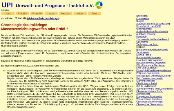 Vorschau von www.upi-institut.de, UPI-Institut